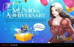 MU Online Celebrates 10th Anniversary With Gift Boxes and Events