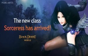 Sorceress Class Arrives On Black Desert Mobile