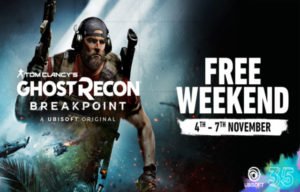 Tom Clancy's Ghost Recon Breakpoint Will Be Free To Try Starting November 4th
