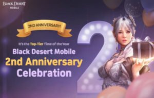 Black Desert Mobile Celebrates 2nd Anniversary With Rewards, Events and More