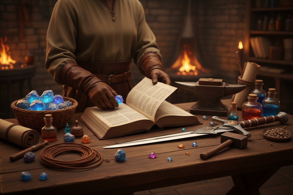 Master Crafting Systems in MMORPGs: Step-by-Step Instructions for Beginners