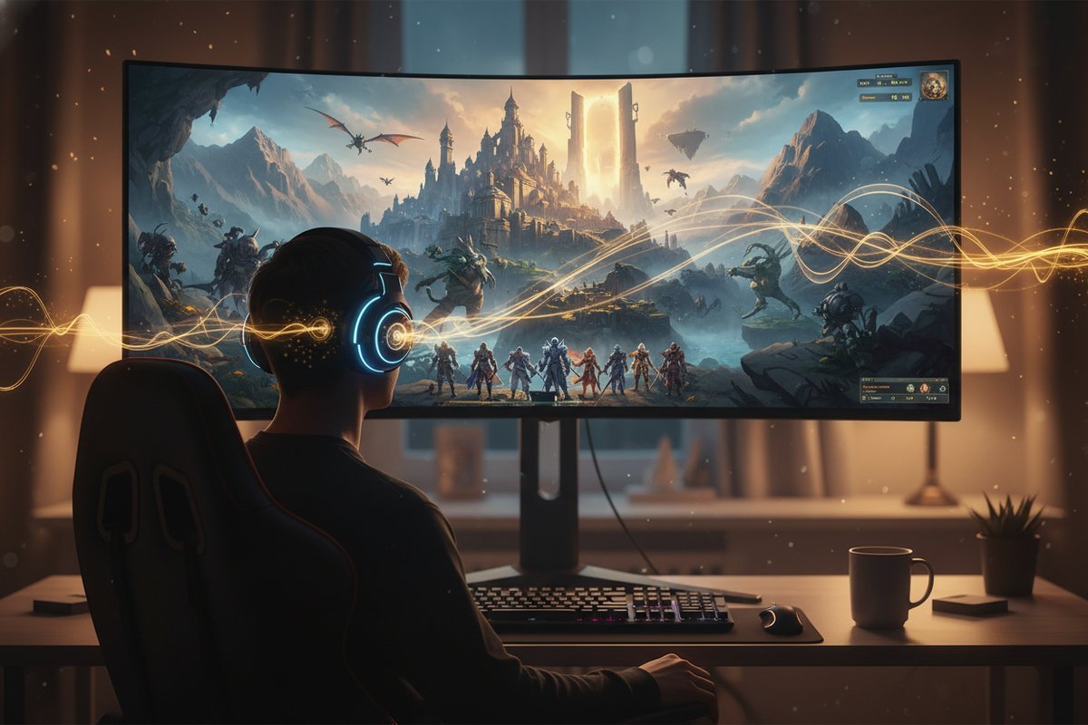 The Influence of Sound Design on Player Immersion in MMO Worlds