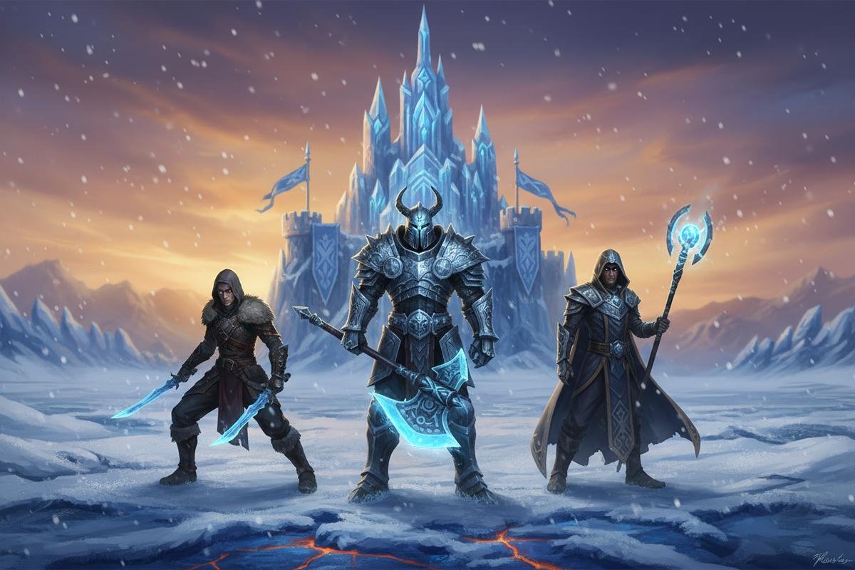 Frostborn Launches Closed Beta with New Character Classes