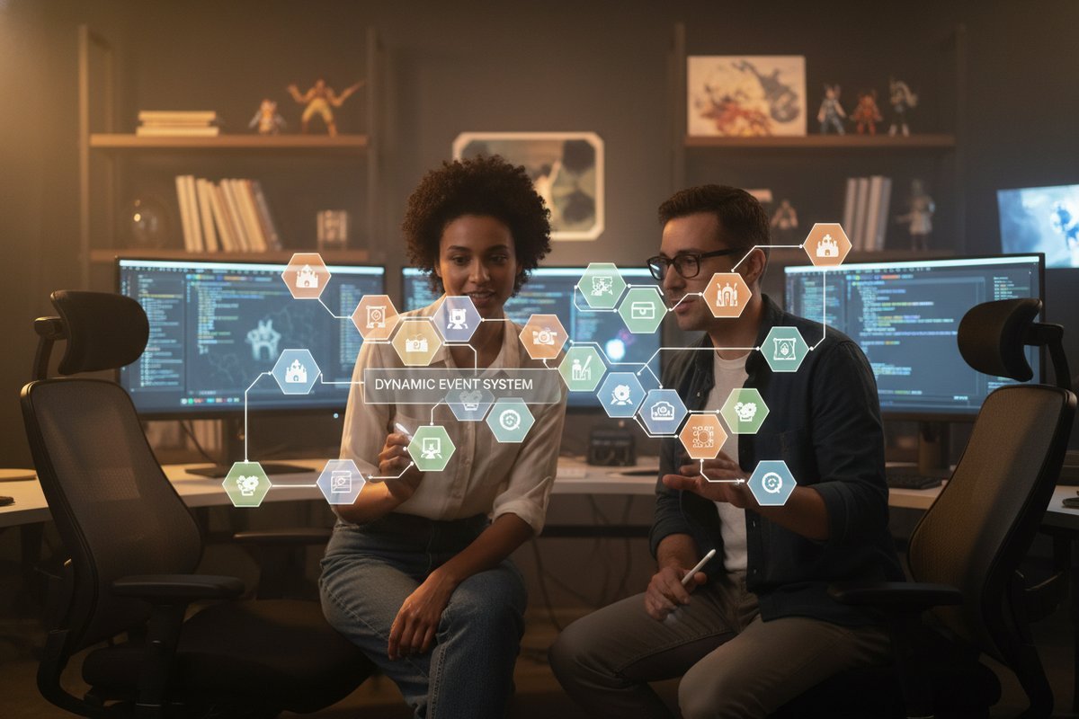 Behind the Scenes: Designing Dynamic Event Systems in Online Worlds