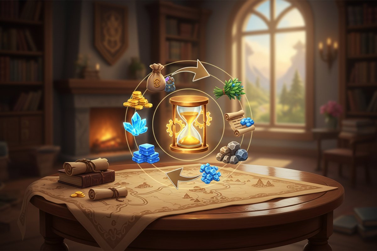 Mastering Resource Management: How to Efficiently Farm and Trade in MMORPG Economies