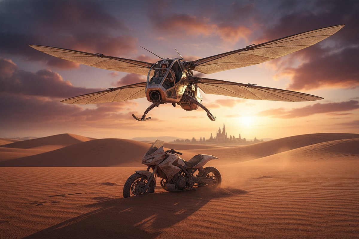 Dune Awakening: Scrapping the Sandbike for Early Ornithopter Rush