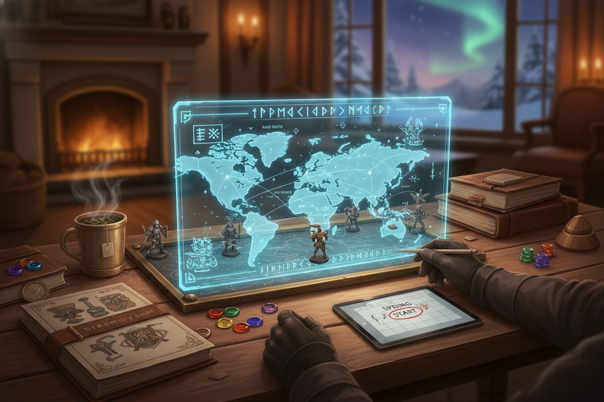 How to use winter downtime to prepare for spring raid seasons in MMORPGs